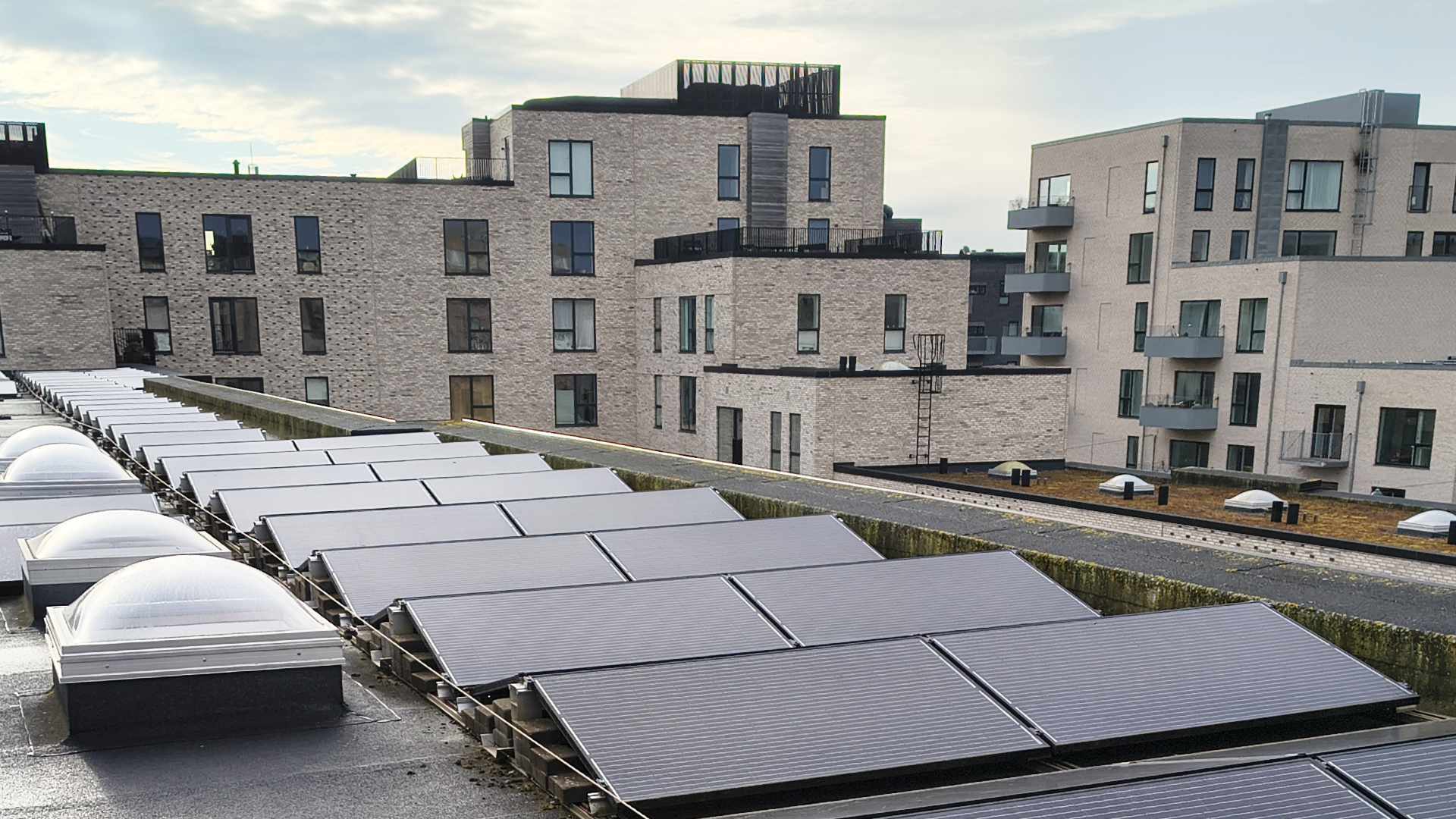 Solceller på tage